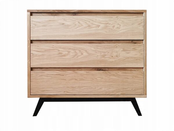 Komoda DĘBOWA lite drewno 90x80x50cm - PRODUCENT