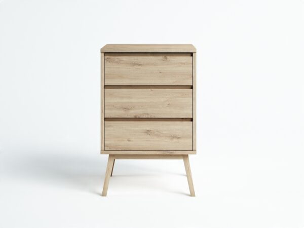 Komoda Madryt 56x85x45 DZIKI DĄB RUSTIKAL OLEJOWAN - obrazek 2