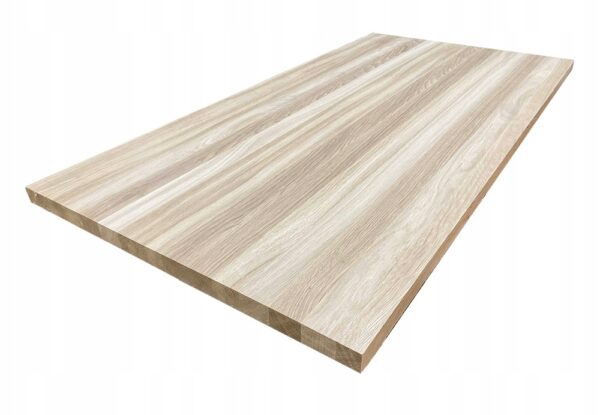 Blat dębowy lity klasa AB 4cm gr., szerokość 60cm