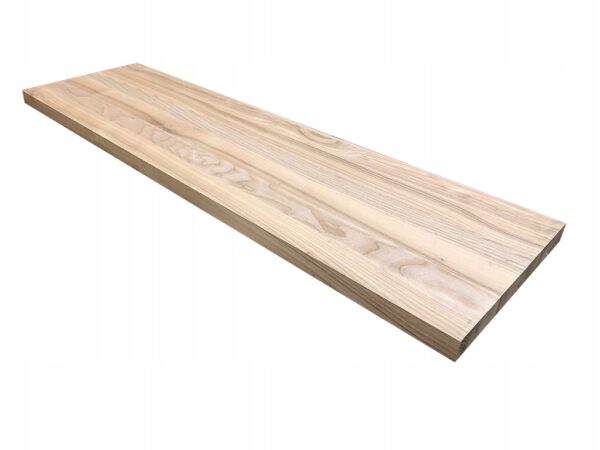 Blat jesionowy lity klasa AB 4cm gr., szerokość 40cm - obrazek 3