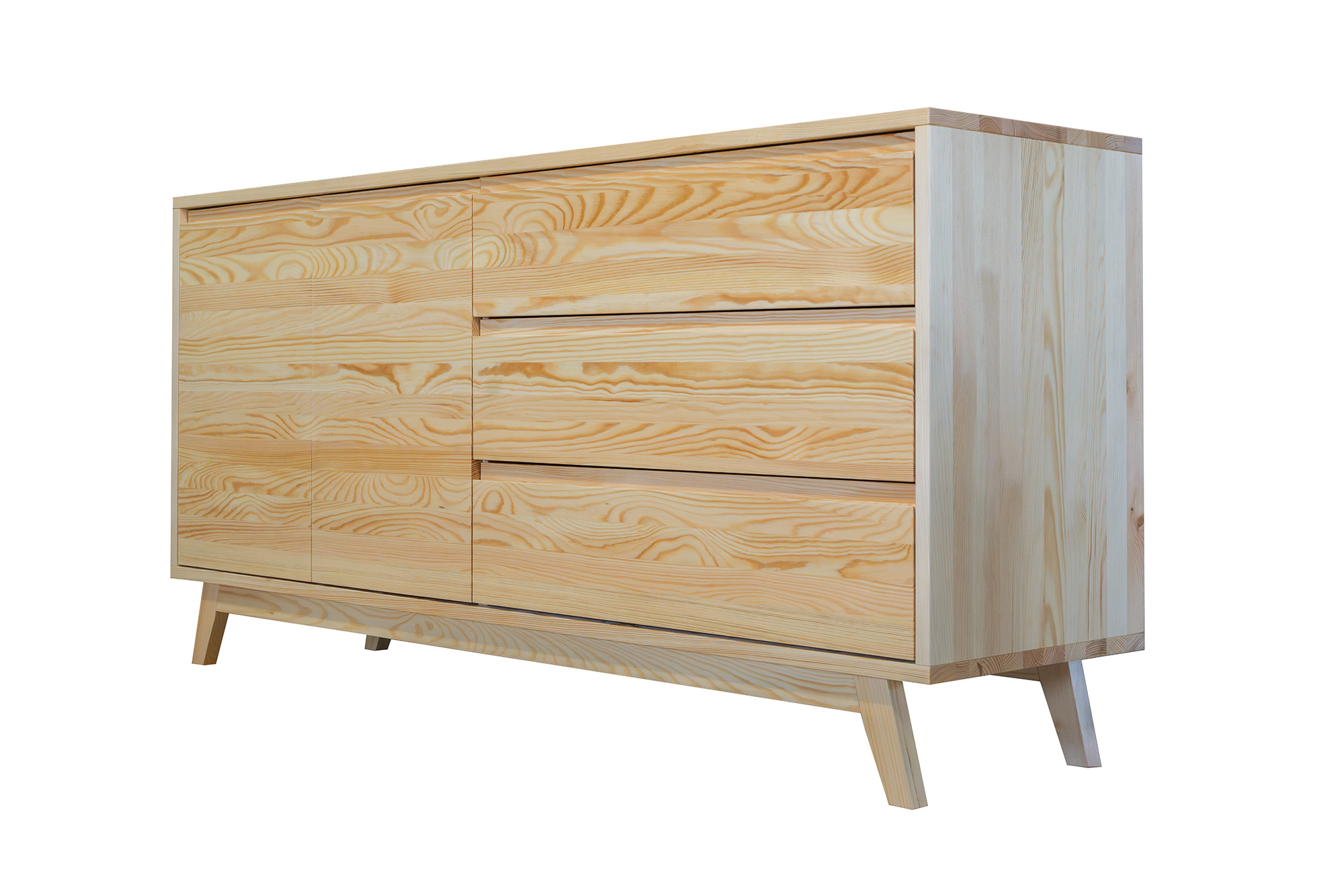 Komoda sosnowa Madryt 160cm - obrazek 2